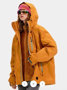 Gonggar Sports Unisex 3-in-1 Fleece/Hardshell Jacket